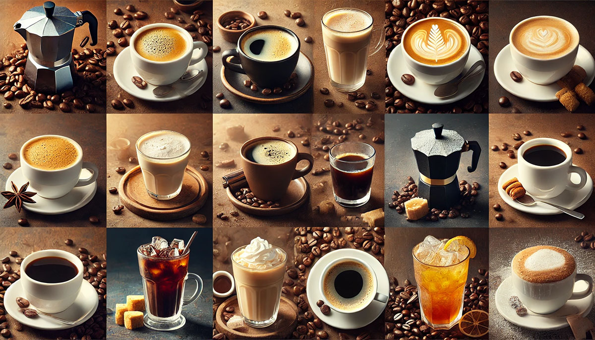 Các loại nhu cầu uống cà phê tại Krông Păc