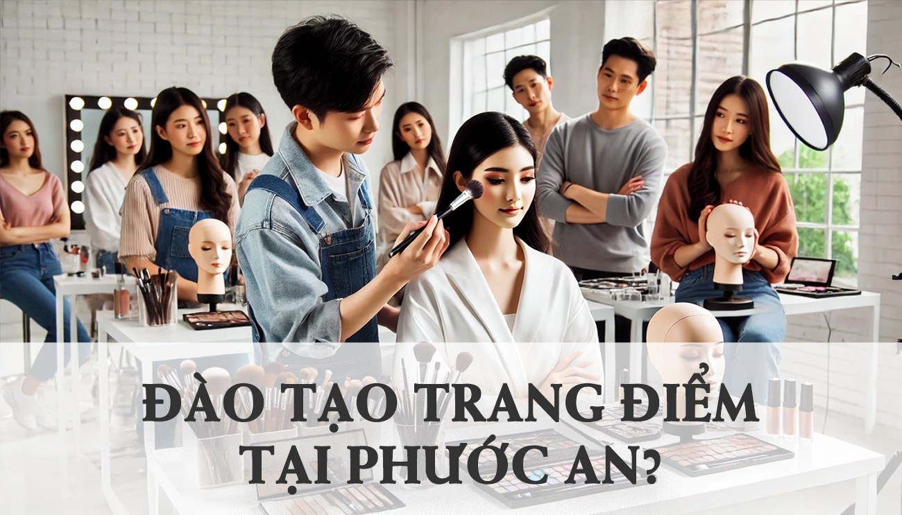 O Phuoc An co ai dao tao trang diem makeup khong