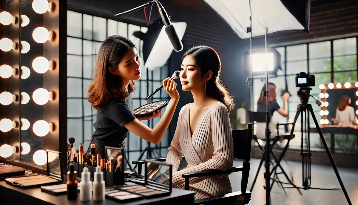 Make up chụp hình quay phim