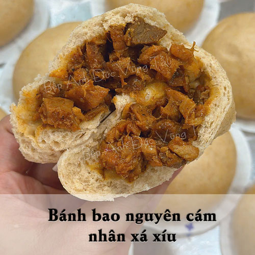 Bánh bao healthy xá xíu