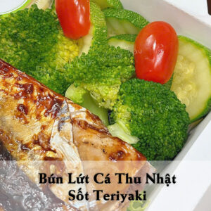 Bún Lứt Cá Thu Nhật Sốt Teriyaki