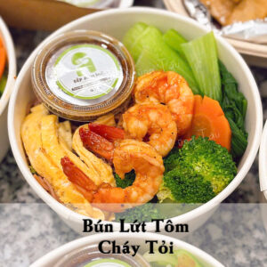 Bún Lứt Tôm Cháy Tỏi