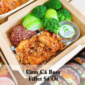 Cơm Cá Basa Fillet Sả Ớt