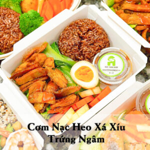 Cơm Nạc Heo Xá Xíu – Trứng Ngâm
