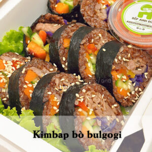 Kimbap bò bulgogi
