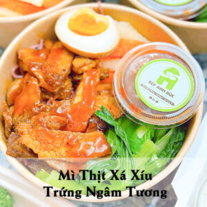 Mì Thịt Xá Xíu – Trứng Ngâm Tương