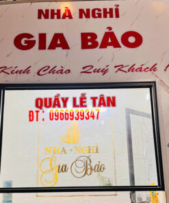 Lễ tân Nhà Nghỉ Gia Bảo