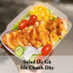 Salad Ức Gà Sốt Chanh Dây