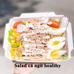 Salad cá ngừ healthy